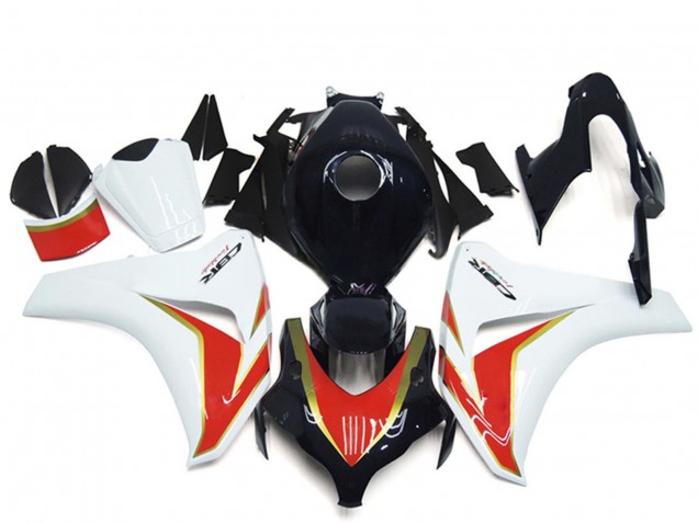 2008-2011 White Red Glossy Black Honda CBR1000RR Motorcycle Fairing Canada