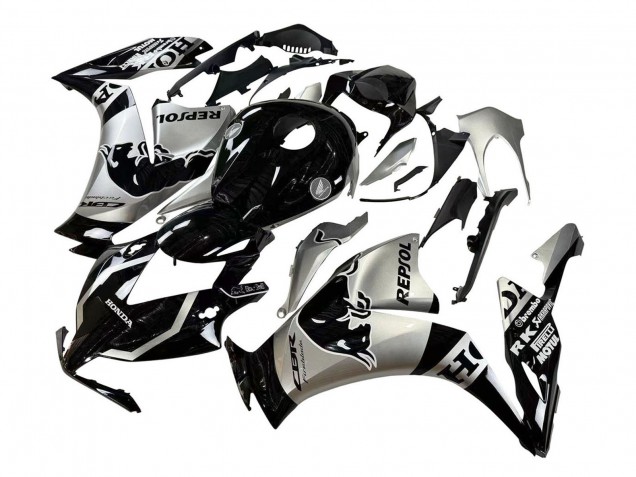 2012-2016 Silver Glossy Black Repsol Red Bull Honda CBR1000RR Motorcycle Fairings Canada