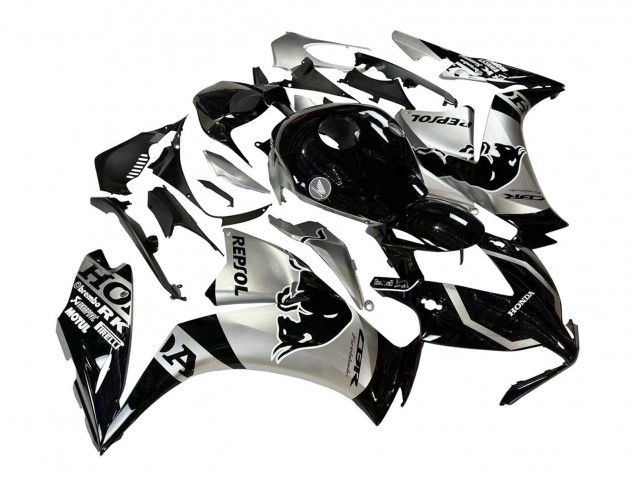 2012-2016 Silver Glossy Black Repsol Red Bull Honda CBR1000RR Motorcycle Fairings Canada