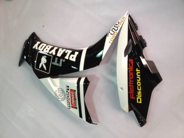 2012-2016 White Glossy Black Rizoma Playboy Honda CBR1000RR Motorcycle Fairings Canada