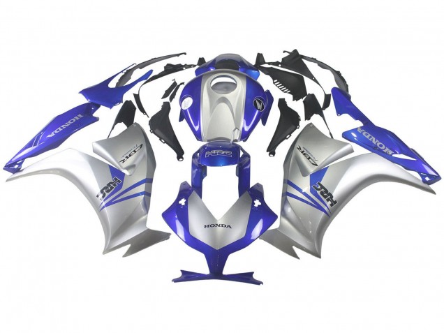 2012-2016 Silver Blue HRC Honda CBR1000RR Motorcycle Fairings Canada