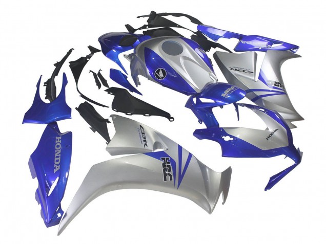 2012-2016 Silver Blue HRC Honda CBR1000RR Motorcycle Fairings Canada