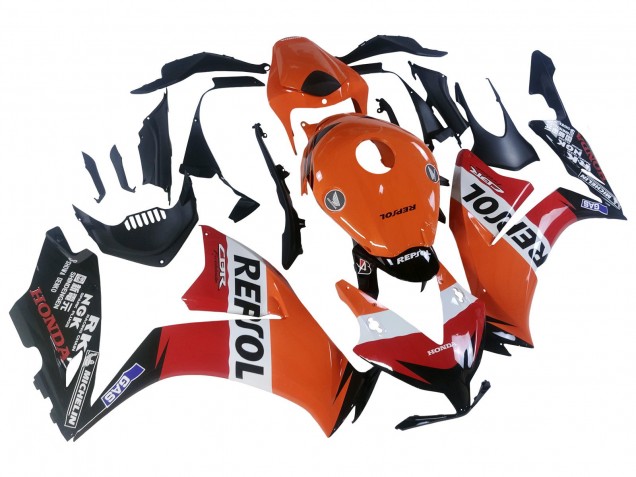 2012-2016 Orange White Red Repsol Honda CBR1000RR Motorcycle Fairings Canada