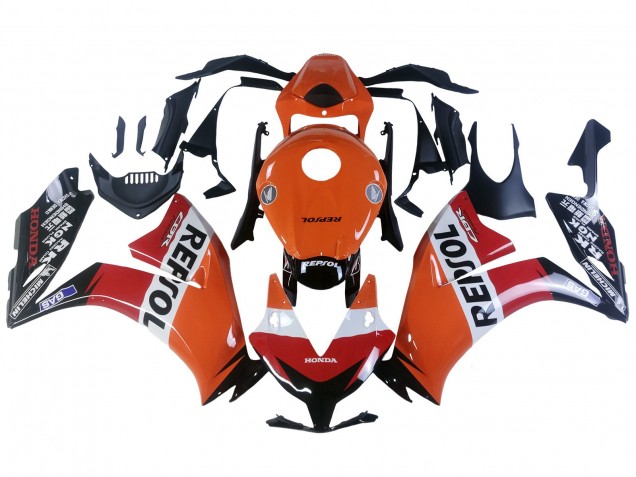 2012-2016 Orange White Red Repsol Honda CBR1000RR Motorcycle Fairings Canada
