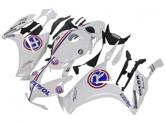 2012-2016 White Blue Red Repsol Honda CBR1000RR Motorcycle Fairings Canada
