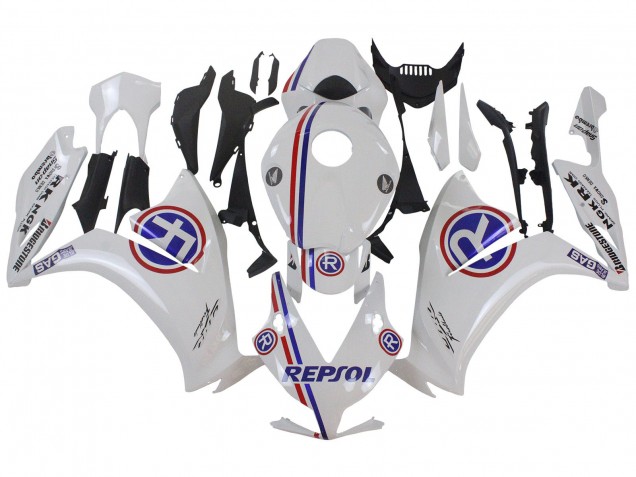 2012-2016 White Blue Red Repsol Honda CBR1000RR Motorcycle Fairings Canada