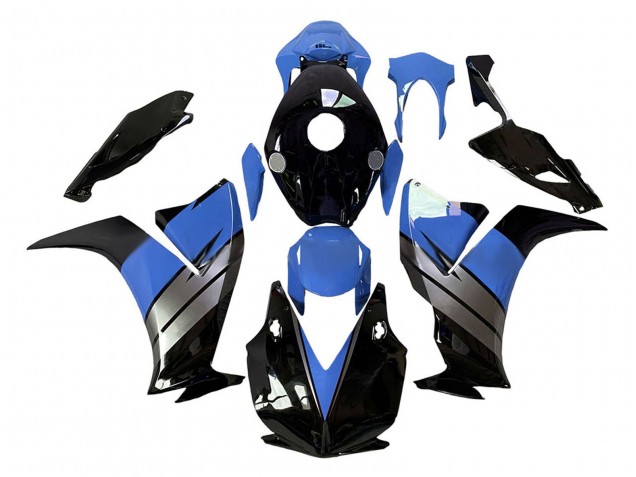 2012-2016 Light Blue Silver Glossy Black Honda CBR1000RR Motorcycle Fairings Canada