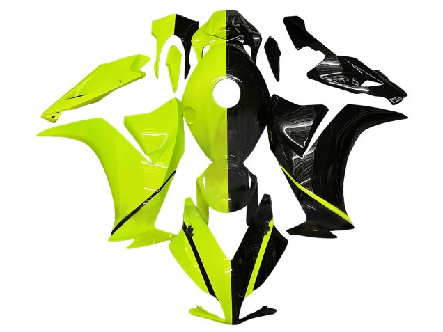 2012-2016 Fluorescent Green Glossy Black Honda CBR1000RR Motorcycle Fairing Canada