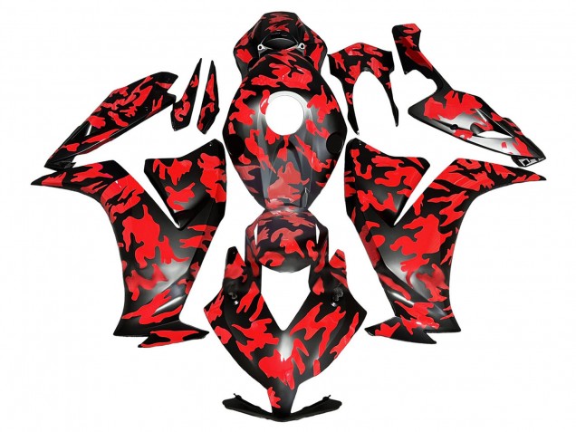 2012-2016 Red Glossy Black Honda CBR1000RR Motorcycle Fairings Canada