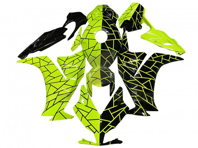 2012-2016 Fluorescent Green Glossy Black Honda CBR1000RR Motorcycle Fairings Canada