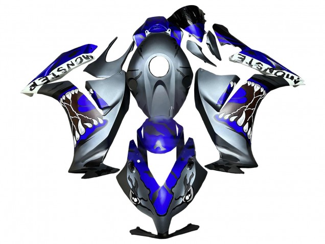2012-2016 Blue Grey Matte Black Shark Honda CBR1000RR Motorcycle Fairings Canada