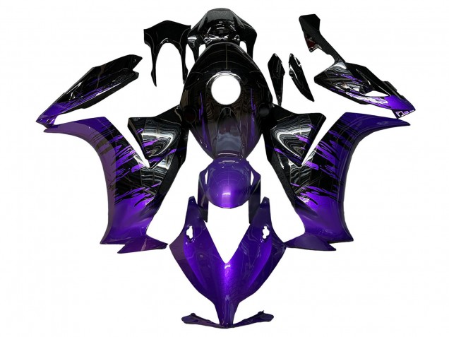 2012-2016 Purple Glossy Black Honda CBR1000RR Motorcycle Fairings Canada
