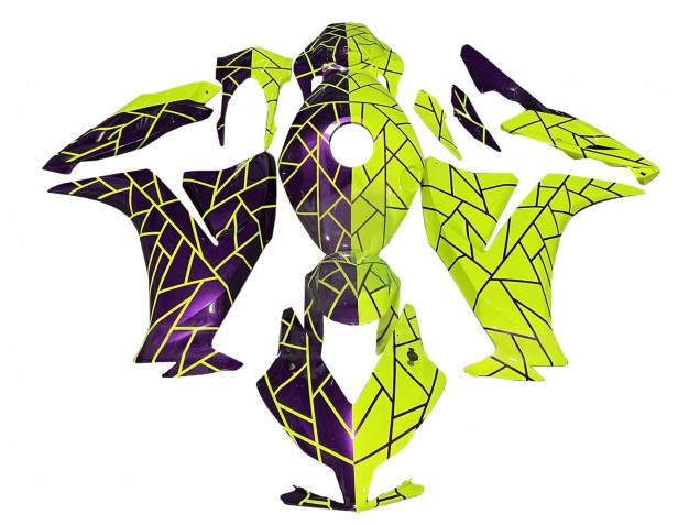 2012-2016 Purple Yellow Honda CBR1000RR Motorcycle Fairings Canada