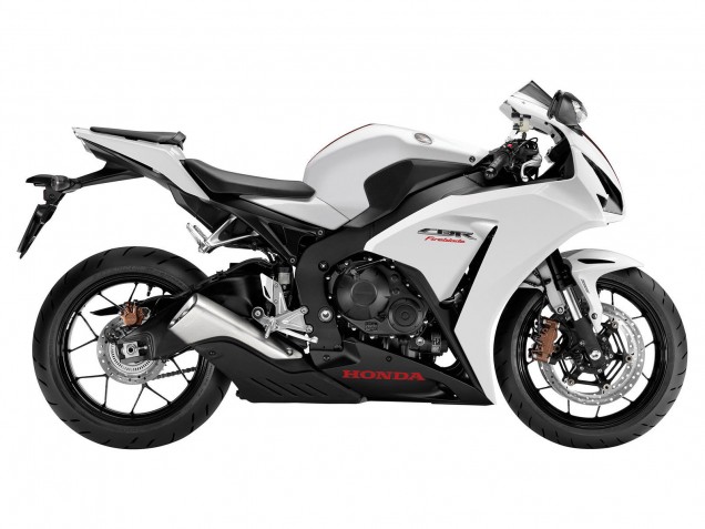 2012-2016 White Matte Black Honda CBR1000RR Motorcycle Fairings Canada