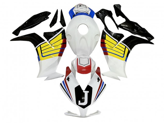2012-2016 White Yellow Black Honda CBR1000RR Motorcycle Fairings Canada