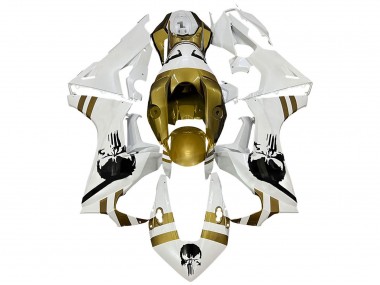 2017-2023 White Dark Gold Honda CBR1000RR Motorcycle Fairings Canada