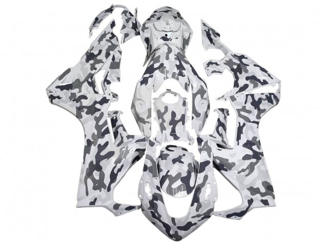 2017-2023 White Grey Camouflage Honda CBR1000RR Motorcycle Fairings Canada