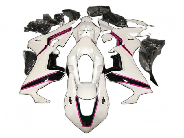 2017-2023 White Pink Glossy Black Honda CBR1000RR Motorcycle Fairing Canada