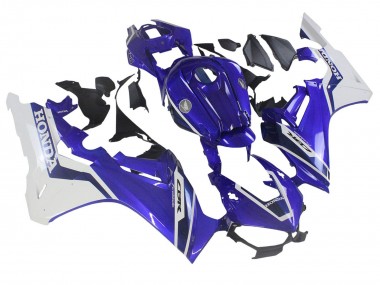 2017-2023 White Blue Honda CBR1000RR Motorcycle Fairings Canada