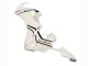 2017-2024 White with Black Stripe Fireblade Honda CBR1000RR Motorcycle Fairings Canada
