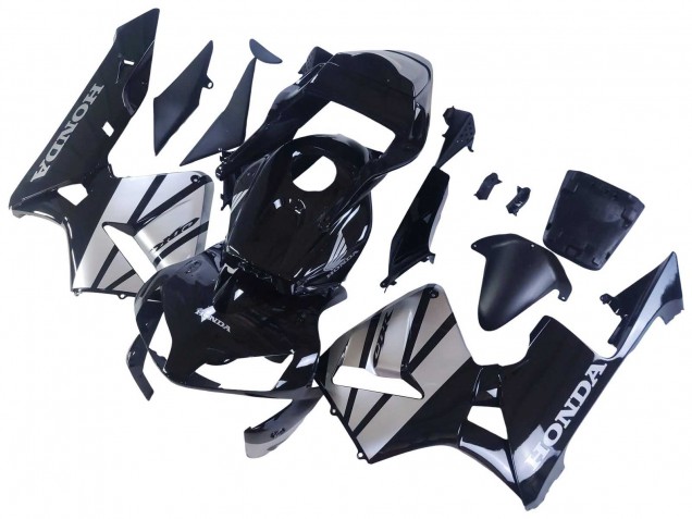 2003-2004 Silver Glossy Black Honda CBR600RR Motorcycle Fairings Canada