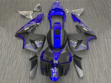 2003-2004 Blue Matte Black Honda CBR600RR Motorcycle Fairings Canada