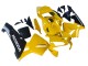 2003-2004 Yellow Glossy Black Honda CBR600RR Motorcycle Fairings Canada