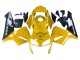 2003-2004 Yellow Glossy Black Honda CBR600RR Motorcycle Fairings Canada