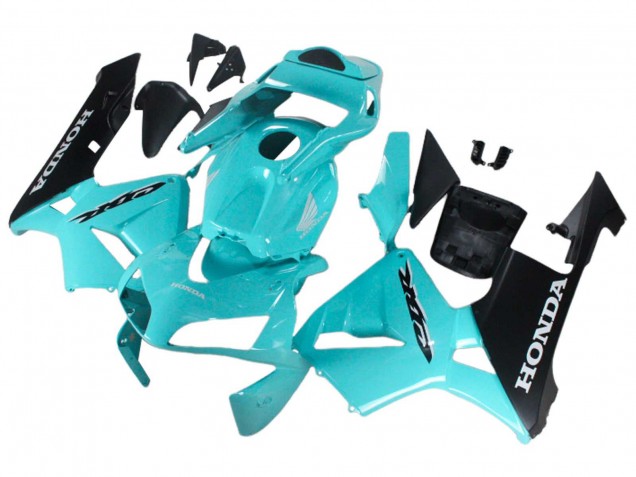 2003-2004 Light Blue Black Honda CBR600RR Motorcycle Fairings Canada