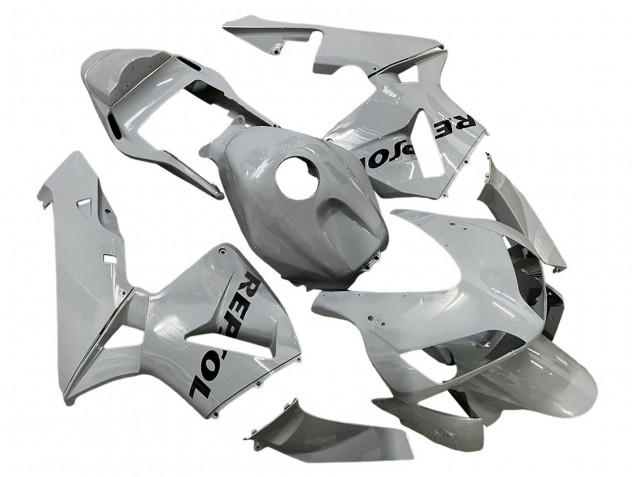 2003-2004 Silver Black Repsol Honda CBR600RR Motorcycle Fairings Canada