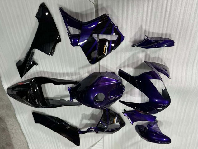 2003-2004 Dark Blue Glossy Black Honda CBR600RR Motorcycle Fairings Canada