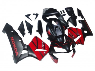 2003-2004 Red Glossy Black Matte Black Honda CBR600RR Motorcycle Fairings Canada