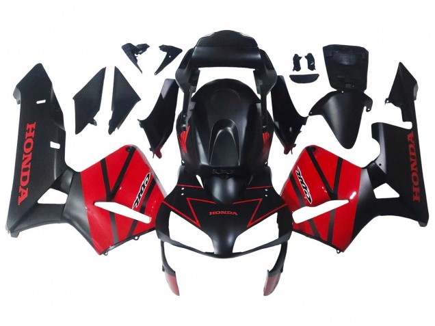 2003-2004 Red Glossy Black Matte Black Honda CBR600RR Motorcycle Fairings Canada
