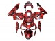 2003-2004 Black Red Grey Camouflage Honda CBR600RR Motorcycle Fairings Canada