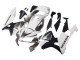 2003-2004 White Matte Black Racing Honda CBR600RR Motorcycle Fairings Canada