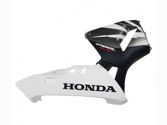 2003-2004 White Matte Black Racing Honda CBR600RR Motorcycle Fairings Canada