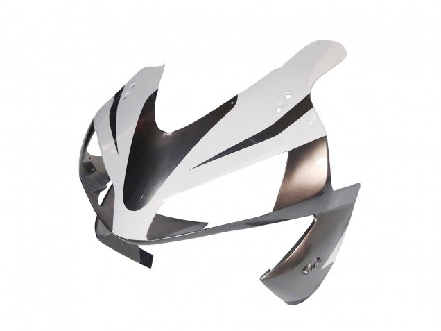 2003-2004 White Matte Black Racing Honda CBR600RR Motorcycle Fairings Canada
