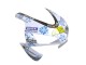 2003-2004 White Blue Red Nastro Azzurro 46 Honda CBR600RR Motorcycle Fairings Canada