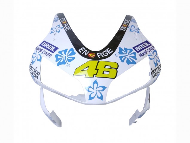 2003-2004 White Blue Red Nastro Azzurro 46 Honda CBR600RR Motorcycle Fairings Canada