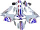2003-2004 White Red Blue Honda CBR600RR Motorcycle Fairings Canada