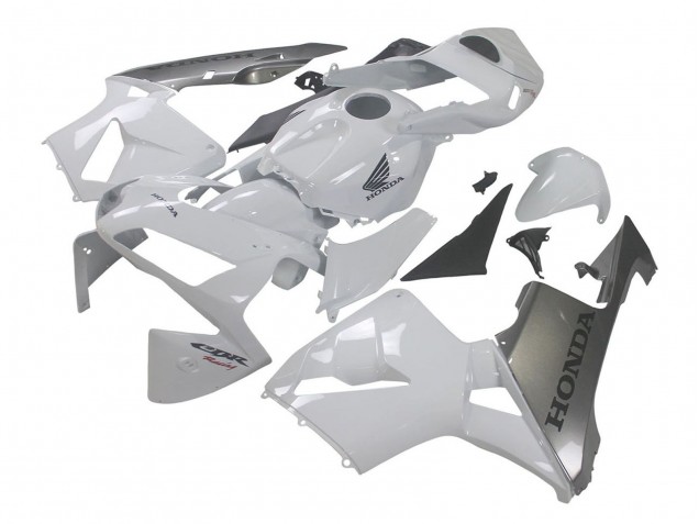 2003-2004 Silver White Honda CBR600RR Motorcycle Fairing Canada