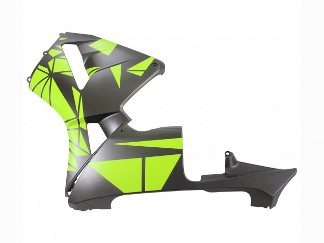 2003-2004 Yellow Matte Black Honda CBR600RR Motorcycle Fairings Canada