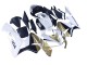 2005-2006 Gold White Black Honda CBR600RR Motorcycle Fairings Canada