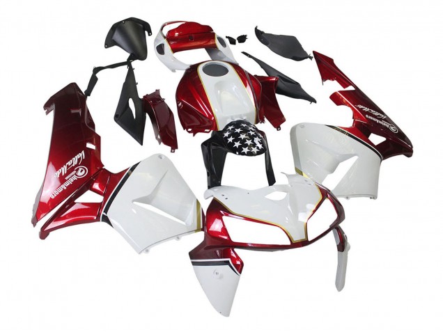 2005-2006 Red White Black Honda CBR600RR Motorcycle Fairing Kits Canada