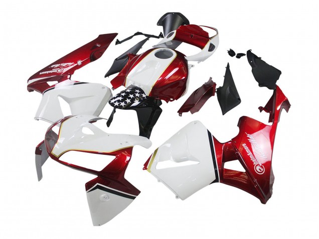 2005-2006 Red White Black Honda CBR600RR Motorcycle Fairing Kits Canada