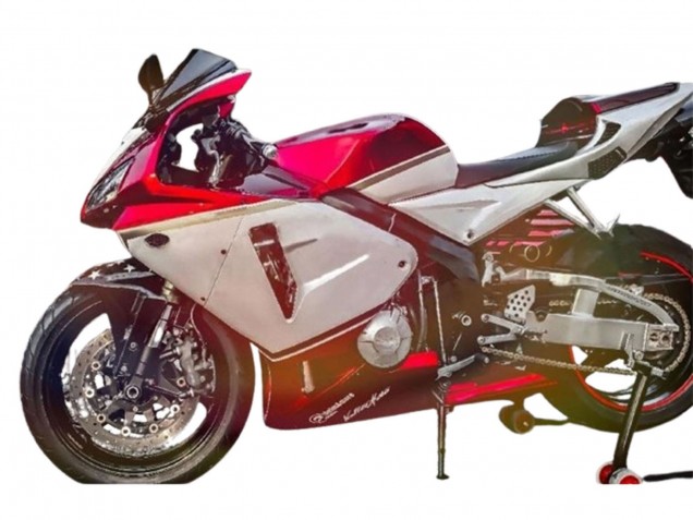2005-2006 Red White Black Honda CBR600RR Motorcycle Fairing Kits Canada