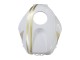 2005-2006 White Gold Honda CBR600RR Motorcycle Fairings Canada
