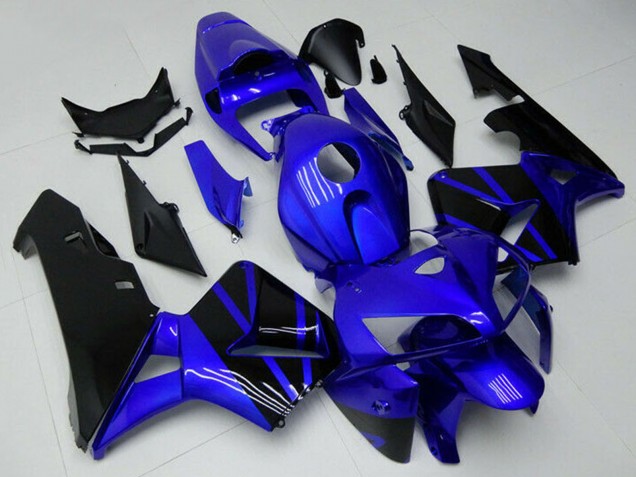 2005-2006 Blue Black Honda CBR600RR Motorcycle Fairing Canada