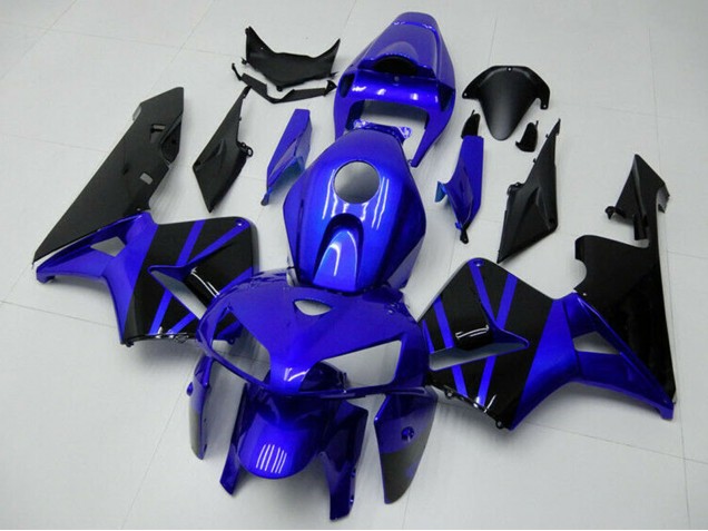 2005-2006 Blue Black Honda CBR600RR Motorcycle Fairing Canada