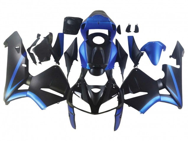 2005-2006 Black Blue Honda CBR600RR Motorcycle Fairings Canada